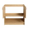 Modern Freestanding Bathroom Vanity With 2 Doors Storage, Excluding Sink - Oak - Image 13