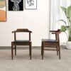 Daisy - Dining Chair (Set of 2) - Black / Wood - Image 11