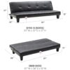 Alan - Sofa Bed - Black - Image 6