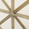 Margaret - 3 Panel, Fireplace Screen Iron - Black / Gold - Image 16