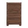 Farmhouse Style Monita Wine Cabinet With Storage Space - Walnut - Image 11