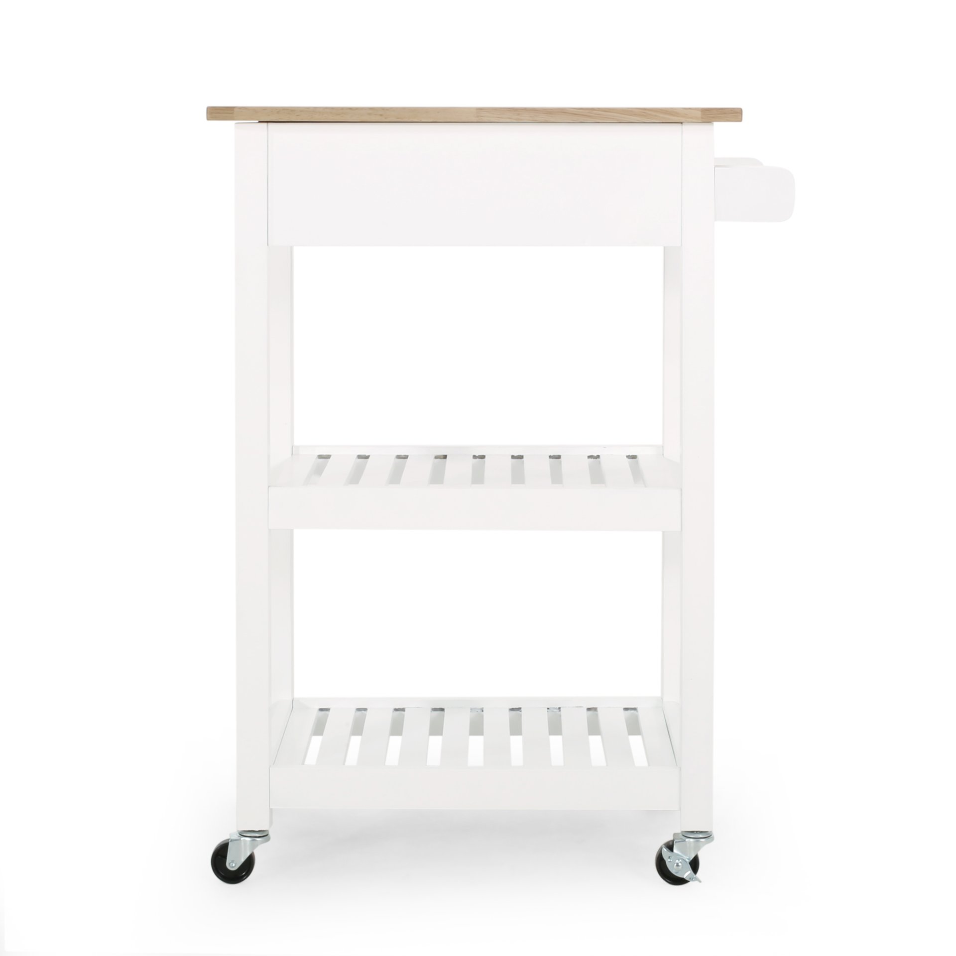 Tattnall - Kitchen Cart With Wheels - White - Image 11