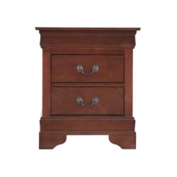 Louis Phillipe - Elegant Traditional Nightstand - Cherry