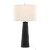 Kona - Contemporary Table Lamp (Set of 2) - Matte Black / Modern Brass / Natural - Image 3