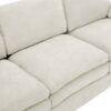 Cozy Upholstered Loveseat Sofa Oversized Comfy Comfy Cloud Sofa Double Cushion Loveseat Sofa Plush Cushion Sofa Couch For Living Room - Beige - Image 16