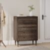 Farhart - Mid Century Modern 4 Drawer Dresser - Walnut - Image 5