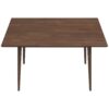 Levi - Modern Rectangular Dining Kitchen Table - Brown - Image 14