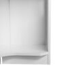 Polygon - Corner Wardrobe - White - Image 10