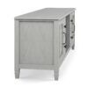 Connaught - Wide TV Stand - Fog Gray - Image 4