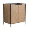Contemporary Freestanding Bathroom Vanity & Adjustable Shelves - Light Coffee - Image 6