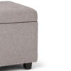 Hamilton - Storage Ottoman - Cloud Gray - Image 7