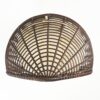 Cutter Teardrop Patio Chair With Water Resistant Cushion - Multi / Brown / Beige - Image 8