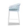 Maiden - Patio Counter Stool Sunproof Olefin (Set of 2) - Sky Blue - Image 3