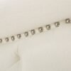 Kaarina - Contemporary Tufted Fabric Full / Queen Headboard - Ivory - Image 7