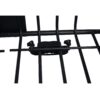 Rooftop Cargo Carrier Basket Universal Fit 64" Steel With Wind Fairing - Black - Image 11