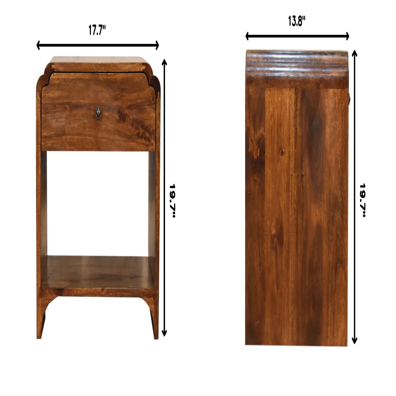 Newton - Nightstand - Chestnut - Image 3