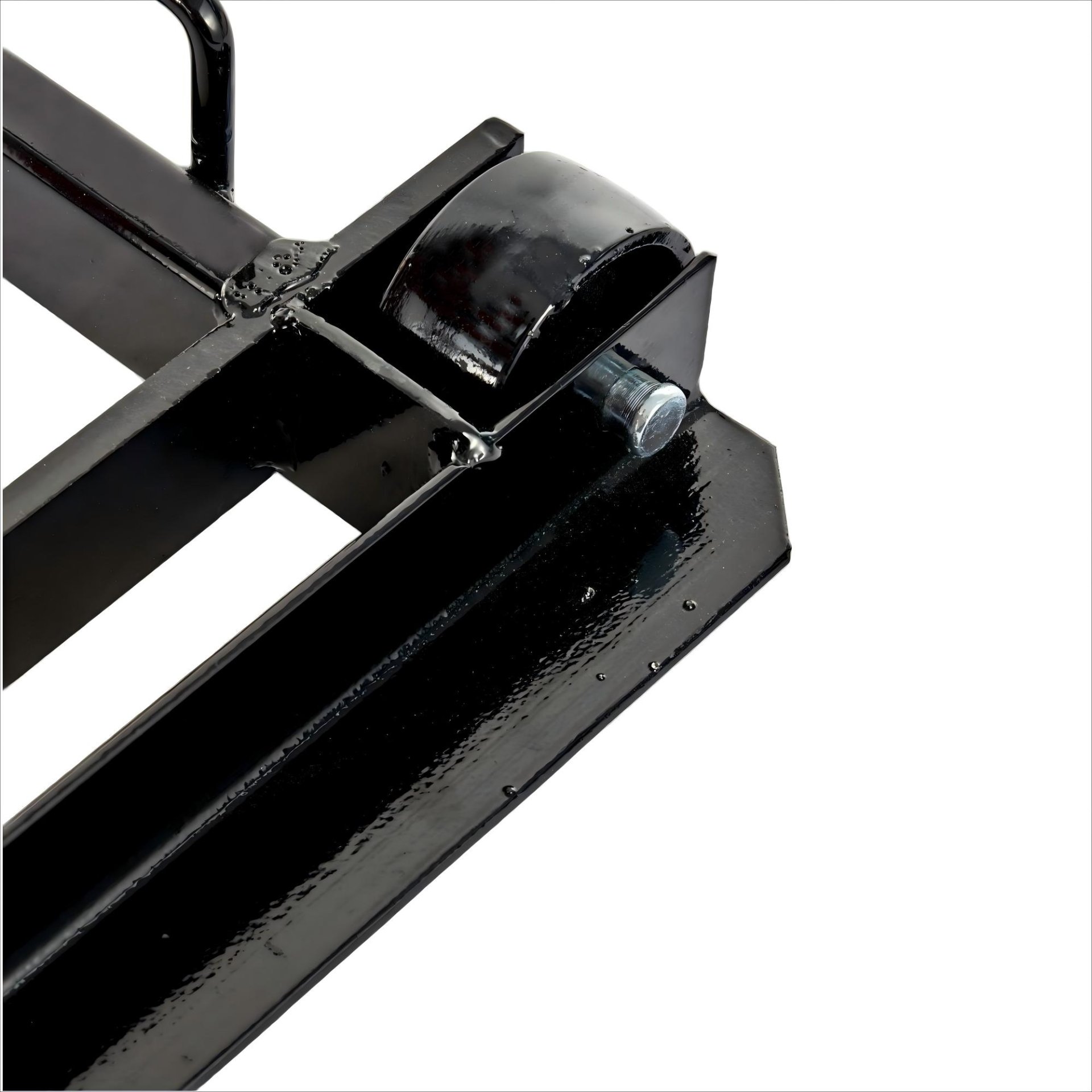 Heavy Duty 1500Lbs Hydraulic Motorcycle Lift Jack With Wheels And Handle - Red / Black - Image 8