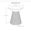 Sheridan - Metal Accent Table - Antique Silver - Image 5