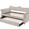 Adkins - Twin Daybed With Trundle - Beige - Image 2