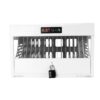 16 Bay Charging Cabinet For Laptop book, Locking Charging Station - White - Image 10