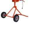 Portable Concrete Mixer With Etl Certificated Copper Motor, Electric Cement Mixer, 5.0 Cu. Ft. - Orange - Image 7