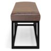 Reynolds - Bench - Distressed Chestnut Brown - Image 2