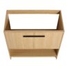 Modern Freestanding Bathroom Vanity With 2 Doors Storage, Excluding Sink - Oak - Image 12