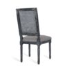 French Country Dining Chair Set With Upholstered Seats And Weathered - Gray - Image 8