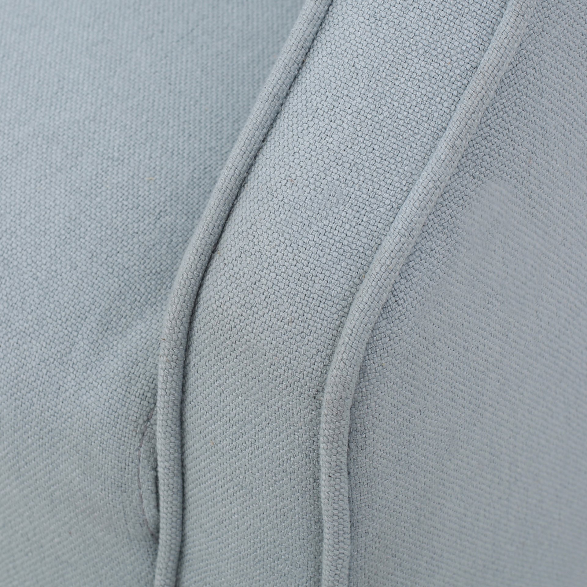 Elegant Upholstered Club Chair With Button Tufting - Light Blue - Image 12