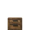 Morales - Rustic Nightstand - Oak - Image 2