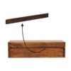 Lunar - 2 Drawer Wall Mounted Media Unit - Brown - Image 9