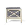 Brava - X Back Corner Chair - Light Gray - Image 7