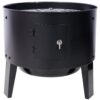 Portable Charcoal Smoker Grill For Outdoor Cooking - Black - Image 10