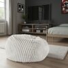 Sky Luxe - Minky Memory Foam Lounger - Dove Gray - Image 6