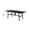 Destin - 8 Pieces Dining Room Set - Ceramic Walnut / Light Gray - Image 10