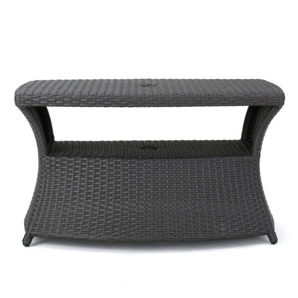 Berkeley - Chaise Lounge Side Table - Gray