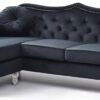 Hollywood - Sofa Chaise - Black - Image 6