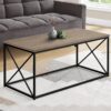 Table, Rectangular, Stylish Modern - Taupe - Image 5