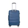 Luggage Set Of 5 Pieces, Expandable Hard Pc Luggage Set With Tsa Lock For Rotating Wheels, Lightweight Rolling Luggage - Dark Blue - Image 12