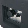 Modern Lightweight Concrete Outdoor Circular Fire Pit 50, 000 Btu - Dark Gray - Image 15