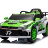 12V4A 20W*2 One Button Start, Forward And Backward, High And Low Speed, Music, Front Light, Power Display, Two Doors Can Open, 2.4G R / C, Seat Belt Four Wheel Absorber Kids Ride On Car - Green - Image 11