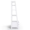 Sawhorse - Ladder Shelf With Storage - White - Image 3