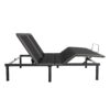 Queen Size Flex Head Quick Assembly Adjustable Bed Frame With Voice Activated Controls - Black - Image 2