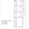 Kelsey - Narrow Bookshelf With Cabinet - Natural - Image 5