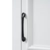 Freestanding Bathroom Vanity Tall With Damping Hinge Doors, Adjustable Shelves - White - Image 16