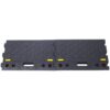 Heavy Duty Plastic 4" High Portable Automotive Curb Ramp For Cars & Wheelchairs Interlocking Design - Black - Image 16