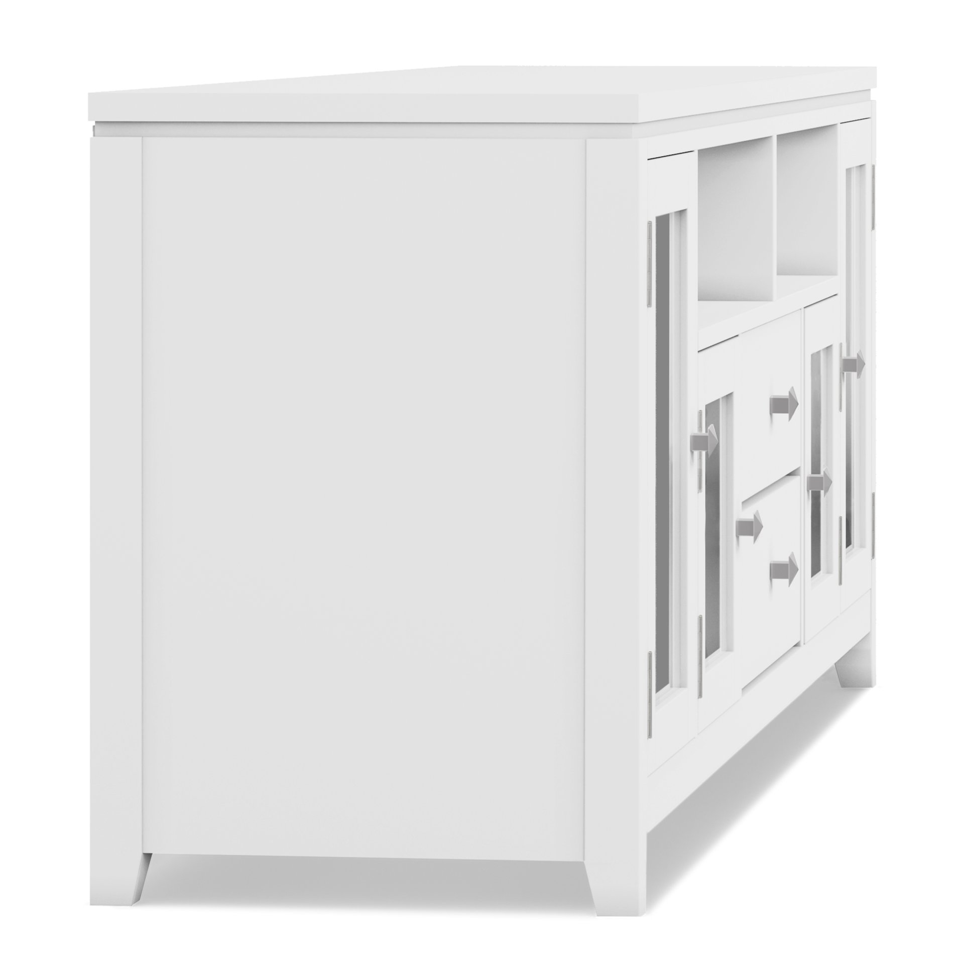 Cosmopolitan - Wide TV Media Stand - White - Image 3