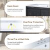 Bathroom Vanity Organizer With Sink, Combo Cabinet Set, Bathroom Storage Cabinet, Retro - Espresso - Image 13