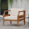Aston - Outdoor Club Chair (Set of 2) - Cream - Image 5