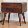 Avora - 3 Drawer Nightstand - Brown - Image 11
